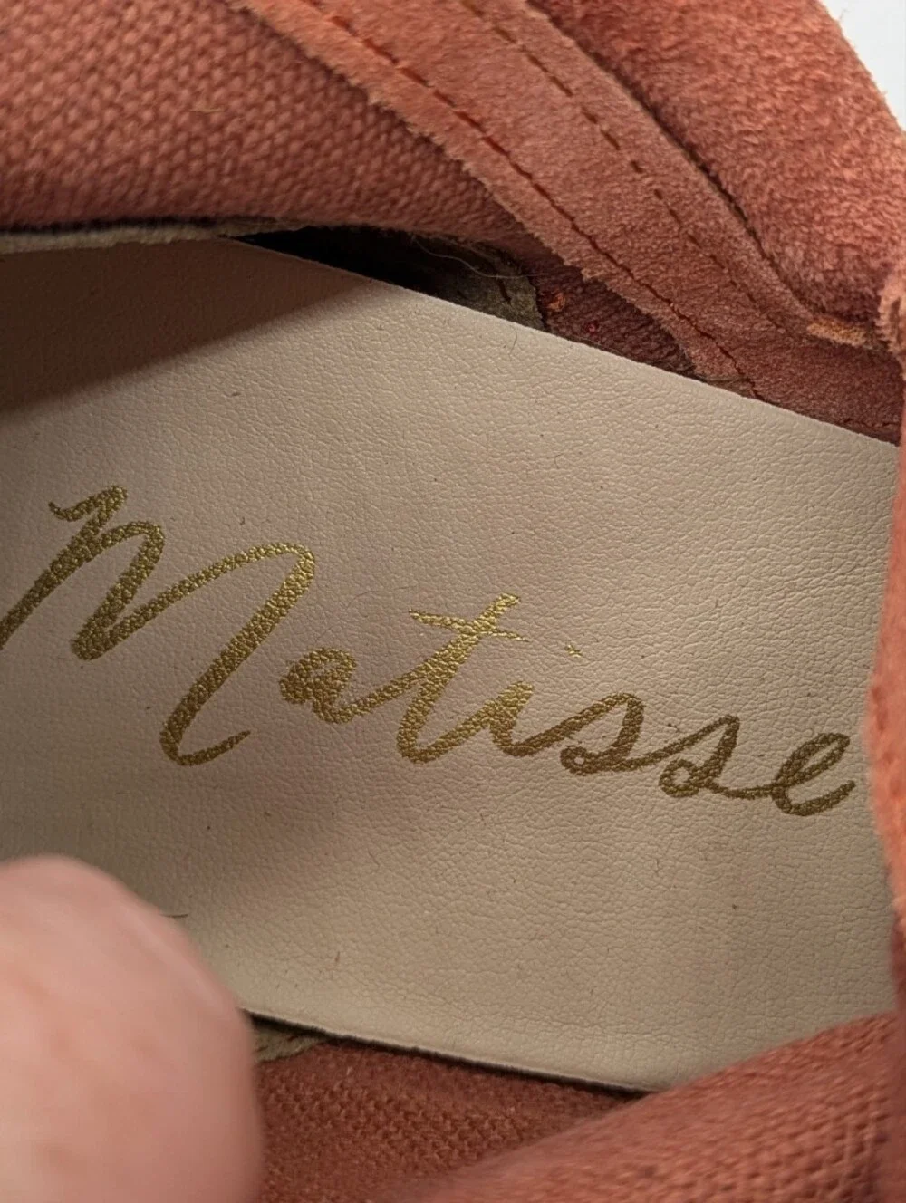 Matisse Harper Burnt Orange Suede Leather  Heeled Ankle Bootie 11